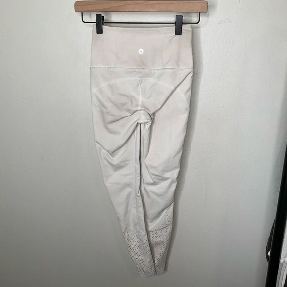 Lululemon High Rise Perforated Leggings - Picture 2 of 5
